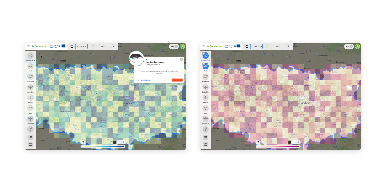 Choropleth changes with filters